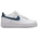 Nike Air Force 1 Low - Scuola elementare e media Scarpe White-Thunderstorm-Mtlc Silver