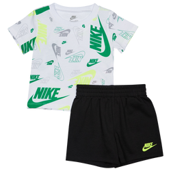 Neonati e piccoli Tracksuits - Nike Futura Aop - Black-Volt-Stadium Green